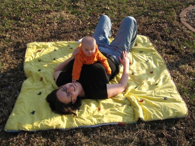 mommy-and-kivrin-outside