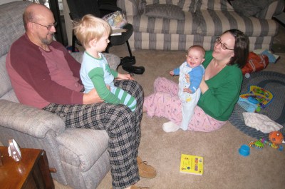 early-morning-family-time