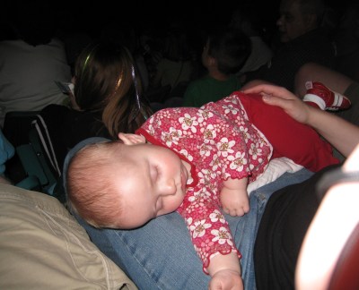 kivrin napping at the circus