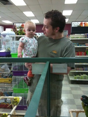 at the pet store