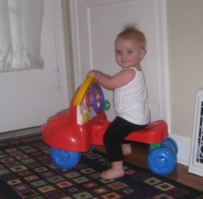 kivrin on her bike