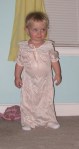 1kivrin wearing mamas silkie&nbsp;nightgown